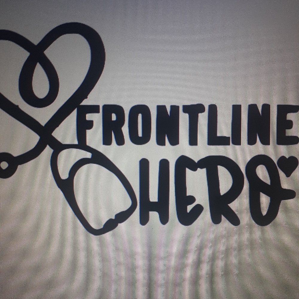 Frontline hero (essential worker) tshirts